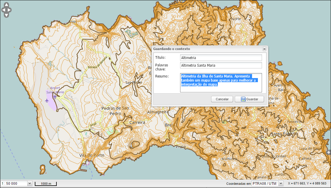 Guardando o contexto