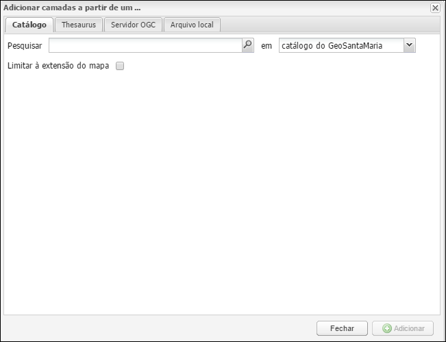 Adicionar camadas a partir de um...